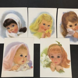 Northern Paper Mills Tissue 5 Prints - 4 Girls 1 Baby - Picture 1 of 6