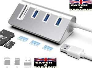 5 in 1 Multifunctional USB 3.0 Hub and SD Card Reader Combo (J720) - Picture 1 of 7