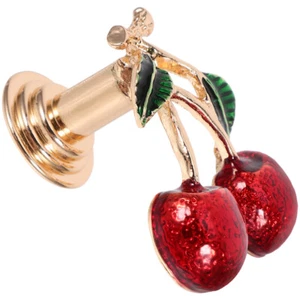 Adorable Drawer Knob Furniture Knob Door Handle Metal Cherry Knob Decorative - Picture 1 of 12