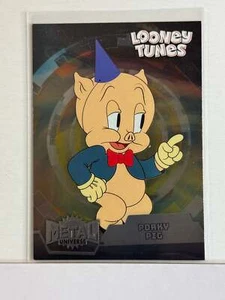 2024 Fleer Retro Looney Tunes Metal Universe #5 Porky Pig - Picture 1 of 2
