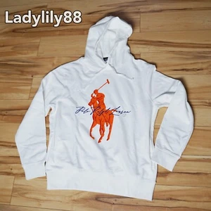 NWT Polo Ralph Lauren Pullover Big Pony Graphic Drawstring Hoodie - Picture 1 of 9