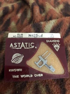 Astatic N425-sd Diamond Needle Euphonics .7 Mil 3 Mil Sapphire Stereo LP 78 - Picture 1 of 2