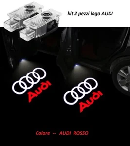 Lucci Sottoporta LED LOGO AUDI A4 B5 B6 B7 B8 B9 A1 A3 8V 8P 8L A5 A7 Q3 Q5 - Foto 1 di 3