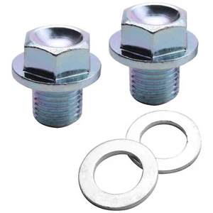2Pcs Oil Pan Bolt Plug with Washer for Accord 90009-R70-A00 M6I84443 - Imagen 1 de 8