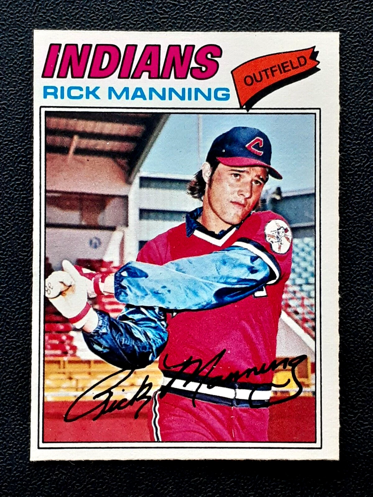 RICK MANNING 1977 O-PEE-CHEE 77 NO 190 NRMINT+          60643