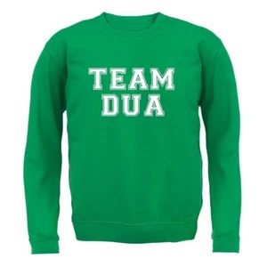 Team Dua - Kids Hoodie / Sweater - Music Pop Tour Musician Gig Festival Singer - Picture 1 of 20