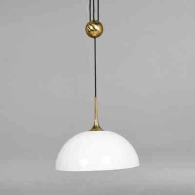 Adjustable Pendant Lamp by Florian Schulz from the 1970s Mid Century - Image 1 of 4