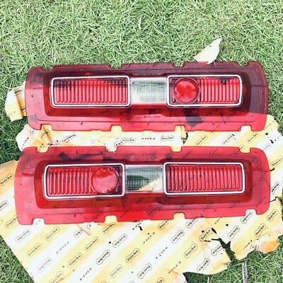 DATSUN 510 SSS Tail Light Rear Lamp Cover Lens LH-RH Genuine Parts IKI NOS JAPAN - Image 1 of 4