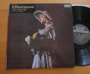 SXL 6590 Schubert Schwanengesang Tom Krause Decca New Zealand SAMPLE RECORD - Picture 1 of 9