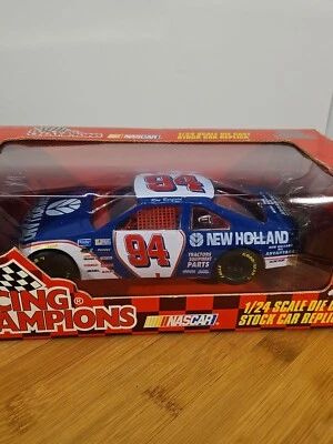 1996 Гоночные чемпионы Рон Барфилд Новая Голландия 1/24 Nascar запасной автомобиль копия  - Изображение 1 из 4