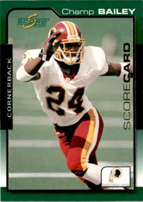 2000 Score #216 Champ Bailey /2000 -card - Image 1 of 2
