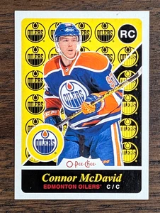Connor McDavid 2015-16 Upper Deck O-Pee-Chee Retro Rookie #U11 Edmonton Oilers - Picture 1 of 2