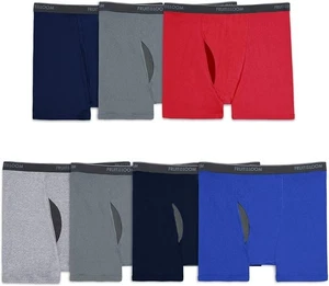 Fruit of the Loom Herren Boxershorts Coolzone Exposed Waistband - 7er Pack - Bild 1 von 13