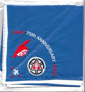 Alibamu Lodge 179 OA Centennial 75th Anniv Neckerchief Tukabatchee Area Council - Picture 1 of 1