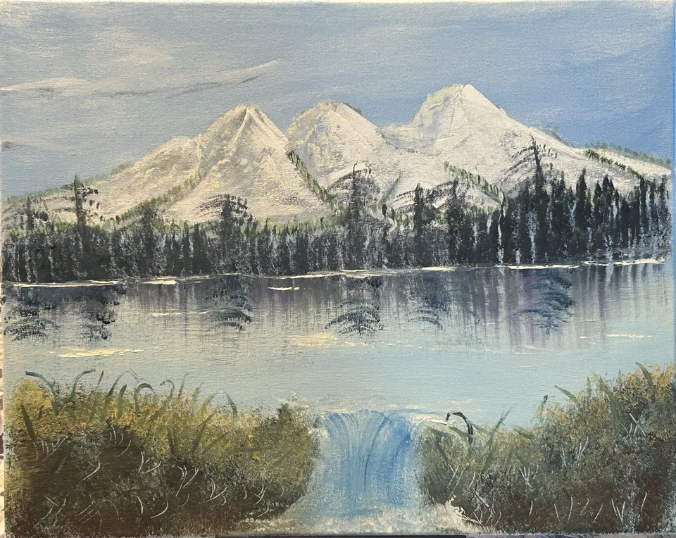 High Mountain Waterfall - Image 1 of 1