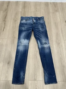 DSQUARED2 Jeans Size 50 Denim Distressed - Picture 1 of 12
