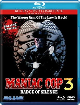 Maniac Cop 3: Badge Of Silence (Blu-ray) Robert Davi Robert Z'Dar (US IMPORT) - Image 1 of 3