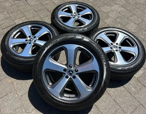 4 ORIGINAL ALU 19" SOMMERRÄDER MERCEDES GLC KLASSE X253 235/55R19 101V PIRELLI  - Bild 1 von 12