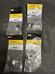 NEW Hubbell SFRC110R Snap IN RED RCA Connector Lot Of 4 - Picture 1 of 5