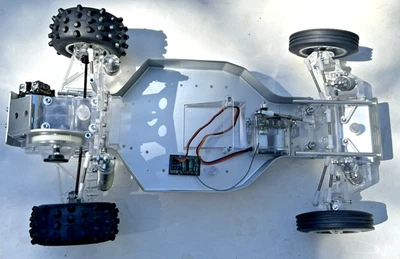 Team Associated RC10 Clear Edition RC10CC #6004 w/Andy’s Body & Clear Servo - Image 1 of 4