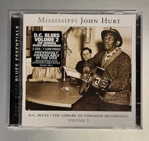 Mississippi John Hurt - D.C. Blues Volume 2 Library Of Congress 2 CD Set - Imagen 1 de 6
