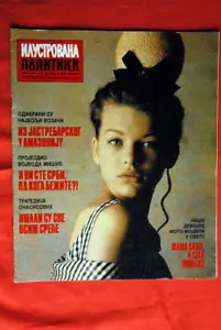 MILA JOVOVIC ON COVER 1988 VERY RARE EXYU MAGAZINE - Picture 1 of 1