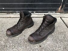 Red Wing Work Boots 926 Dyna Force  Mens 12 D Brown Leather Lace Up  Made USA