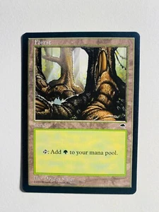 1X MTG MAGIC THE GATHERING FOREST NM-MT CARD - Picture 1 of 2