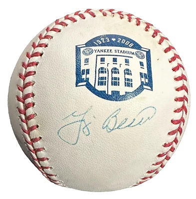 Yogi Berra Autographed Yankee Stadium Final Season Baseball Steiner HOF - Image 1 of 3