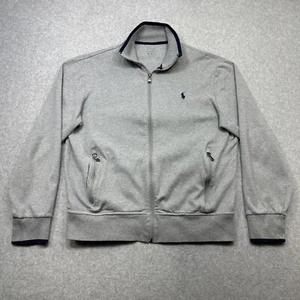 Ralph Lauren Performance Sweatshirt Women Medium Gray Full Zip Pockets Outdoor - Picture 1 of 12