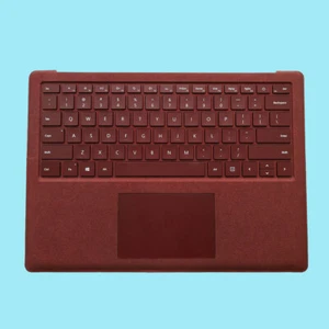For Microsoft Surface Laptop 1st 2nd 1769 Palmrest Keyboard Touchpad Red US - Afbeelding 1 van 6