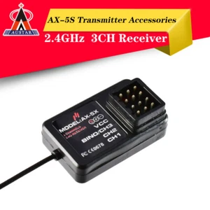 AUSTAR AX-5S 3CH Receiver RC Car Boat Transmitter fr TRX4 Axial SCX10 D90 RC Car - Picture 1 of 10