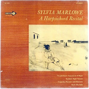 SEALED DECCA GOLD STEREO PROMO Sylvia Marlowe Harpsichord Recital DL-710113 - Picture 1 of 2