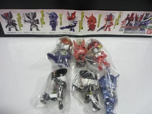 Gashapon Capsules Toy Kamen Rider Den Oh Ball Chain Figures set of 6 Bandai - Picture 1 of 2
