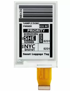 Panel de pantalla de tinta electrónica ePaper 264x176 de 2,7 pulgadas blanco negro SPI con conector ZIF gratuito - Imagen 1 de 7