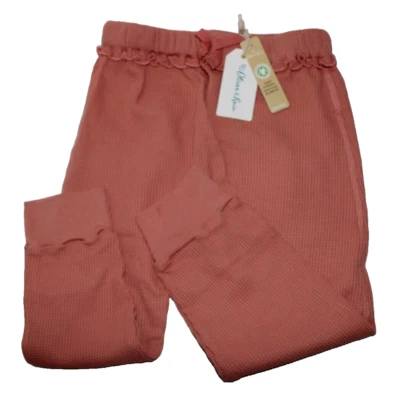 Pantalones Oliver & Rain Niñas Algodón Orgánico Rosa Suave Talla 4T TOTALMENTE NUEVOS Foto 1 de 3