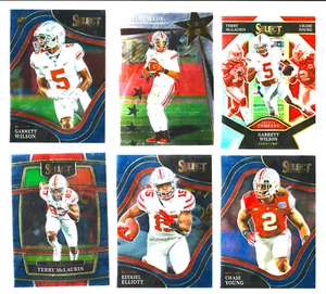 2022 Panini Select Draft Picks Garrett Wilson Select Company Prizm 6 Card Lot - Bild 1 von 2
