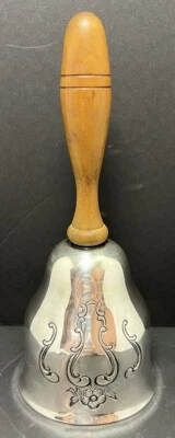 Gorham Chantilly Bell mango de madera plateado 1950 Foto 1 de 4