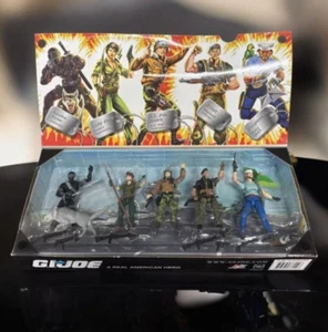 GI Joe 25th ANNIVERSARY 3.75" Figure Set Complete Rare 2009 Box Set 5-Pack- - Picture 1 of 23