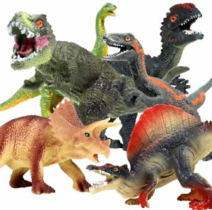 Dinosaur Toy Set Realistic Figures Toys Lot 12 pcs for Boys Toddler Kids Playset