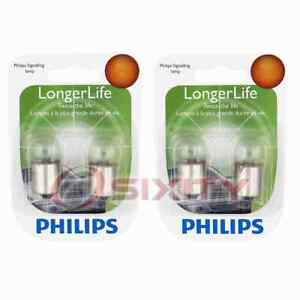 2 pc Philips Rear Side Marker Light Bulbs for Volvo 142 144 145 164 1800 zu