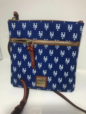 Dooney & Bourke NEW YORK METS-MLB- Crossbody Purse-Navy Retail $128- NWT Cover