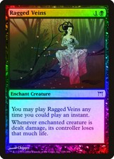 Ragged Veins FOIL Champions of Kamigawa NM Black Common MAGIC CARD ABUGames