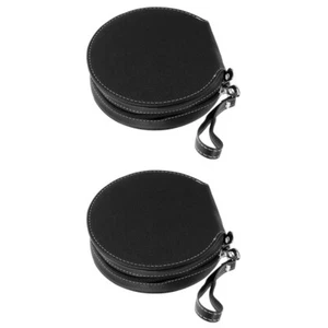 Set of 2 Car CD Package Travel Portable Storage Case Disc Pouch for Organizer - Afbeelding 1 van 12