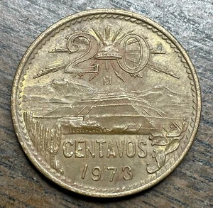 1973 Mexico 20 Centavos - Picture 1 of 2