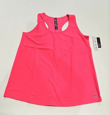 RBX Active Womens Bubblegum Pink Spandex Tank Top 1X - Image 1 of 2