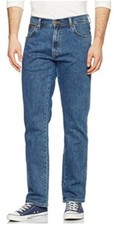Mens Wrangler W10I Texas Durable Straight Denim Jeans *SECONDS* 100% Cotton