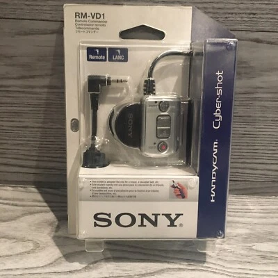 Sony RM-VD1 Remote Commander Handycam Cyber-Shot - New - Image 1 of 4
