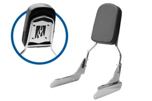 Sissy Bar Backrest Passenger For 1998-2007 Honda Shadow VLX 600 / VT600C - Picture 1 of 1