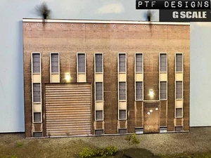 LED plano de construcción de fábrica construido a escala G ""INDUSTRIAL #4"" 1/24 1/32 - Imagen 1 de 9